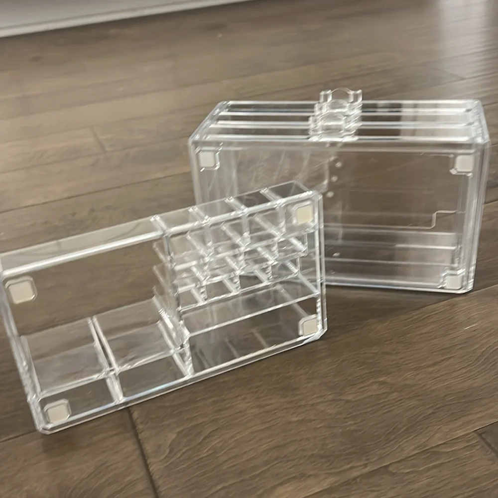 Set of 2 Acrylic Oranizers